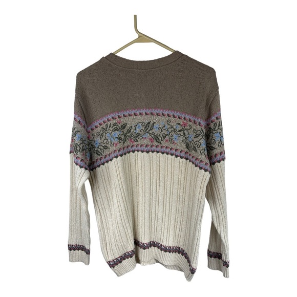 NWT Vintage Northern Reflections Cardigan Sweater Sz Small Metal Buttons - Picture 2 of 8